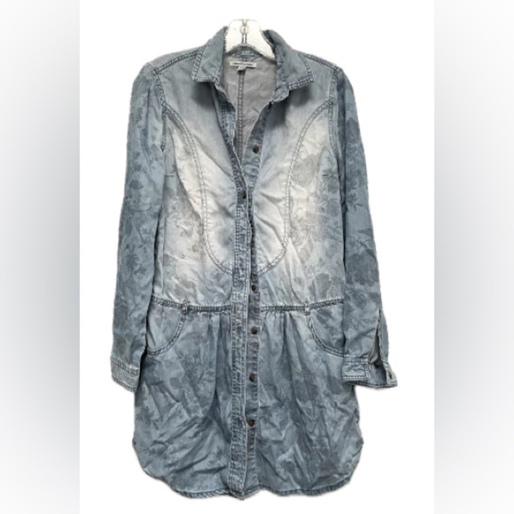 American Eagle soft denim shirt dress